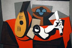 Pablo Picasso 1925 Mandolin, Fruit Bowl, and Plaster Arm - New York Metropolitan Museum Of Art